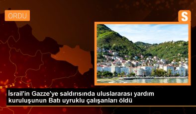 İsrail’in Gazze’deki saldırısında uluslararası yardım kuruluşunun çalışanları ve bir Filistinli hayatını kaybetti