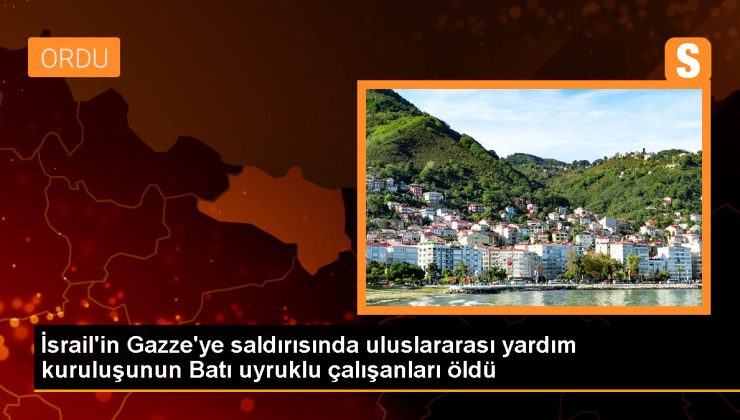 İsrail’in Gazze’deki saldırısında uluslararası yardım kuruluşunun çalışanları ve bir Filistinli hayatını kaybetti