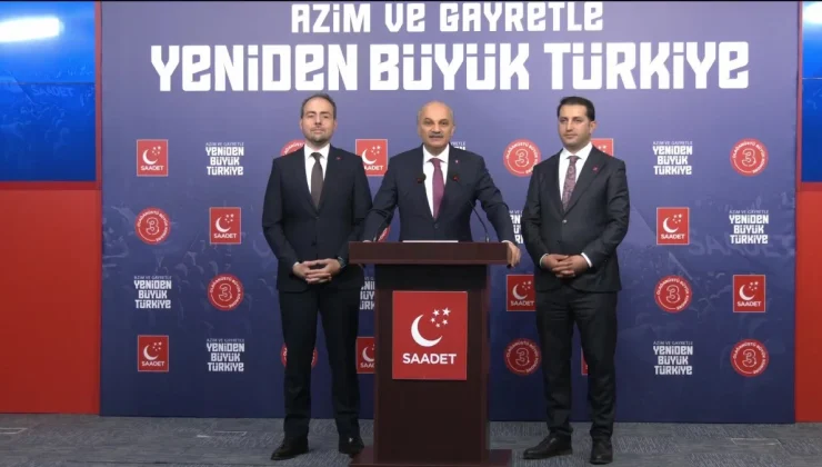 Saadet Partisi Sözcüsü Birol Aydın, genel başkanlığa aday olduğunu açıkladı