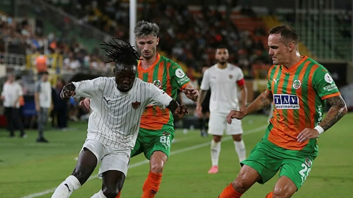 Alanyaspor ile Hatayspor yenişemedi