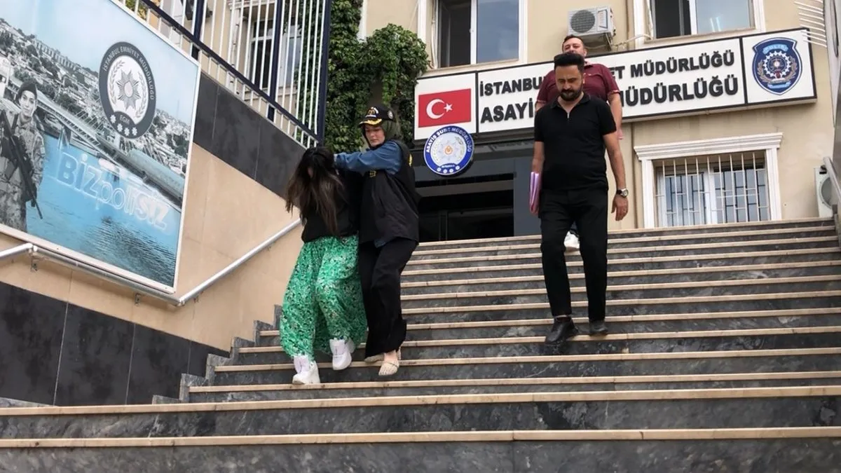 Hırsız Ebru yakalandı! Daha önceden 102 kaydı ortaya çıktı