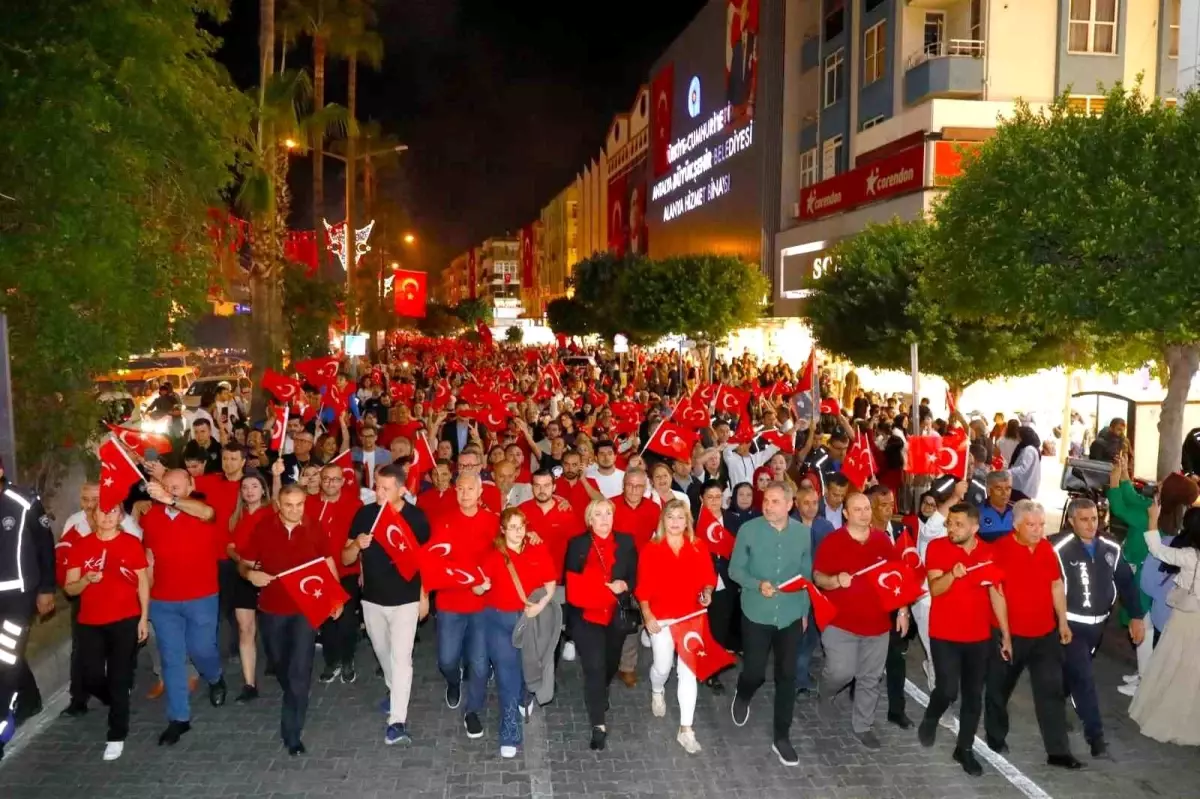 Alanya’da Cumhuriyet Bayramı Coşkuyla Kutlandı