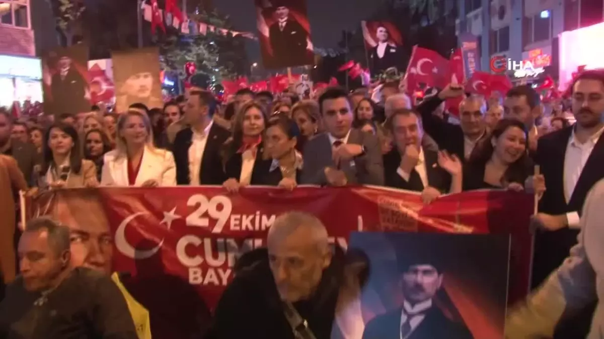 Bakırköy’de Cumhuriyet Bayramı Coşkusu