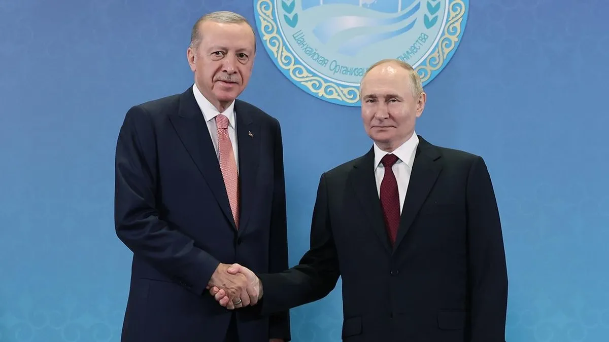 Rusya Devlet Başkan Yardımcısı Uşakov: “Putin ve Erdoğan, doğalgaz merkezi projesini görüşecekler”