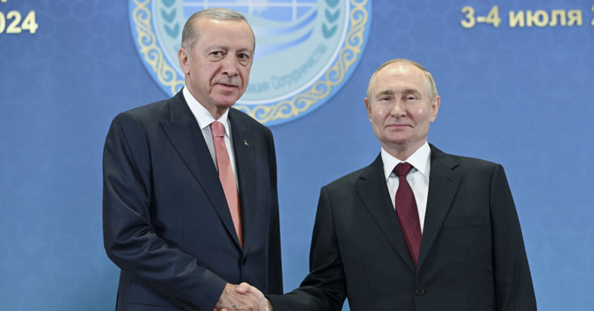 Son dakika haberi Cumhurbaşkanı Erdoğan, Putin’le görüştü